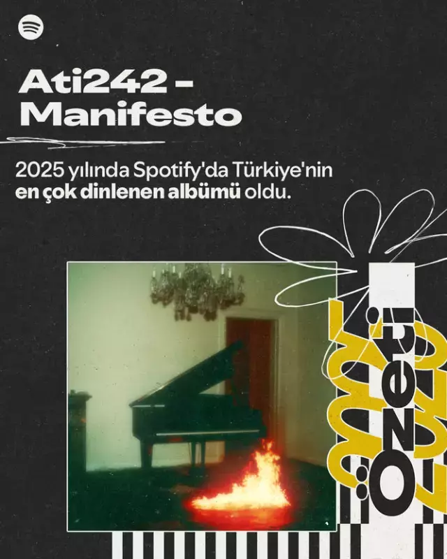 Spotify 2025 yılının özetini açıkladı! İşte en çok dinlenenler