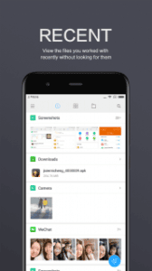 Android için Xiaomi Mi File Manager